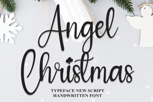 Angel Christmas: A Friendly Handwritten Font for Digital Brands