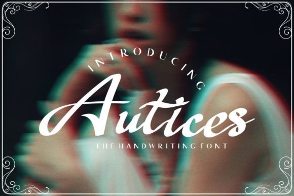 Autices Handwritten Script Font for Crafters & Sellers