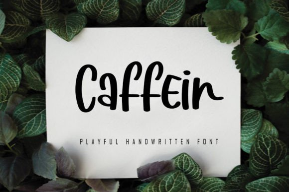 Caffein Handwritten Font for Digital Branding