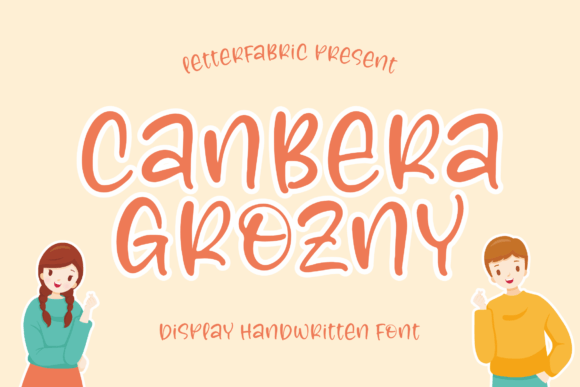 Canbera Grozny: A Handwritten Font for Distinctive Web Identity