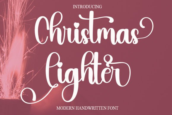 Christmas Lighter: A Warm, Versatile Script Font for Digital Brands