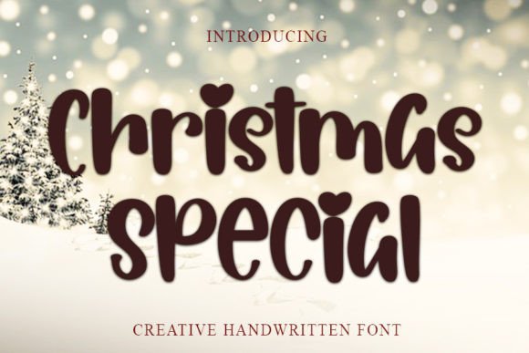 Christmas Special Font: Elegant Branding for Small Businesses