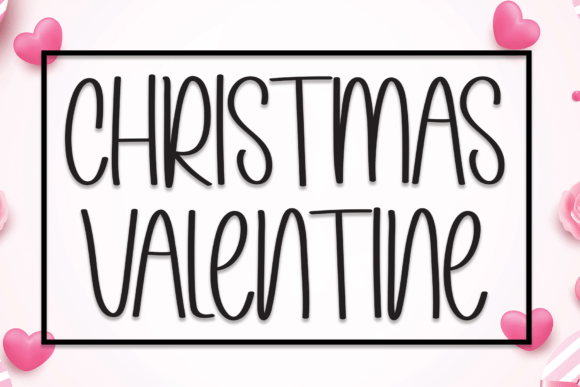 Christmas Valentine: A Warm, Polished Script Font for Small Business Branding