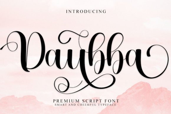 Daubba: A Handwritten Font with Editorial Grace
