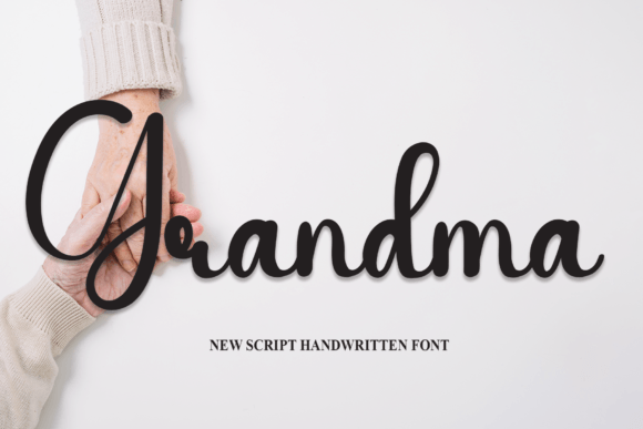 Grandma: A Friendly Handwritten Font for Warm Brand Identities
