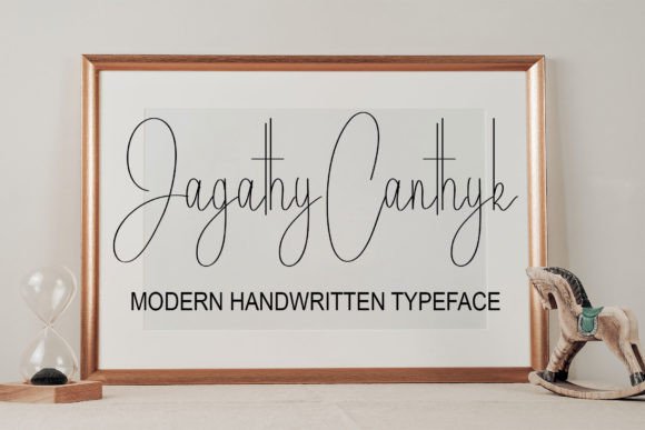 Jagathy Canthyk: A Handwritten Script Font That Cuts Through the Feed