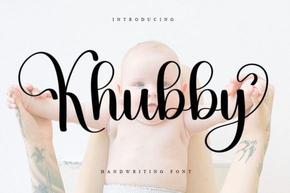 Khubby: A Handwritten Font That Feels Like a Warm Hello