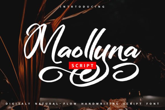 Maollyna: A Natural Handwritten Font That Feels Like Real Ink