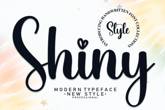Shiny: A Refined Script Font for Digital Brand Moments