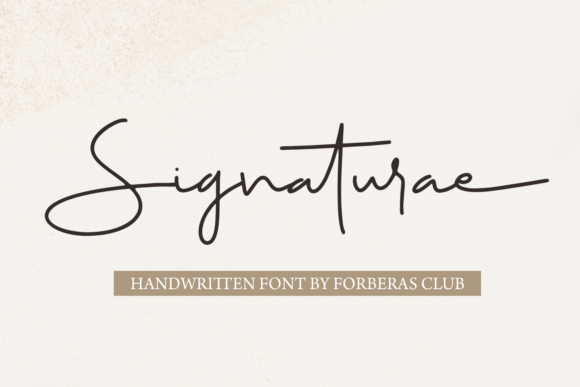 Signaturae: A Handwritten Font That Earns Attention—Not Just Decor
