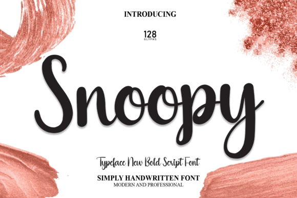 Snoopy Font: Elegant Script for Real Business Branding