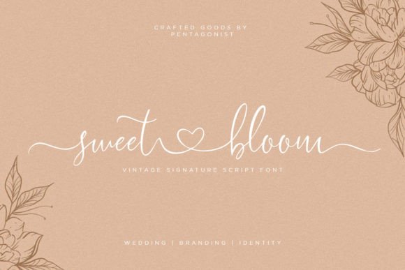 Sweet Bloom: A Script Font That Feels Like a Gentle Invitation