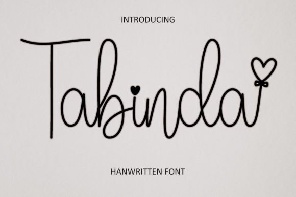 Tabinda: A Handwritten Font That Makes Your Campaigns Instantly Clear