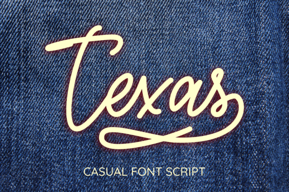 Texas: A Handwritten Font That Feels Like Home