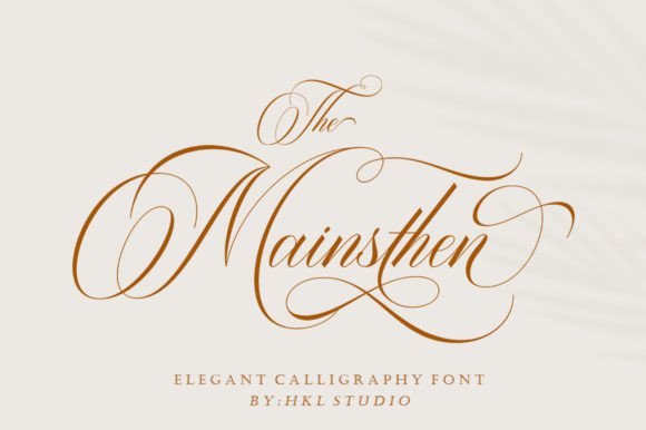 The Mainsthen: A Thoughtful Script Font for Editorial Moments