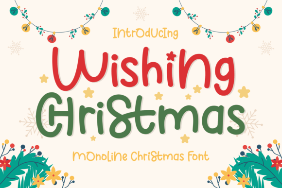 Wishing Christmas: A Playful Script Font for Editorial Warmth
